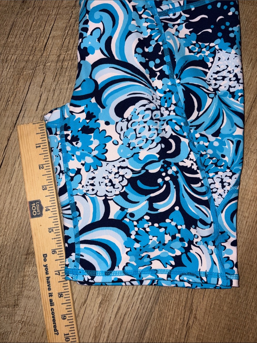 Lilly Pulitzer Luxletic Womens South Beach High Rise Short - Picture 5 of 5